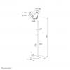 Neomounts FL15-625BL1 stojan na tablet Univerzální 20,1 cm (7,9) - 27,9 cm (11)