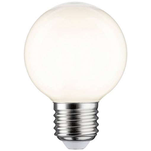 Paulmann 28990 LED Energetická třída (EEK2021) E (A - G) E27 Kulové svítidlo (miniaturní) 7 W teplá bílá (Ø x v) 60 mm x 87 mm 1 ks