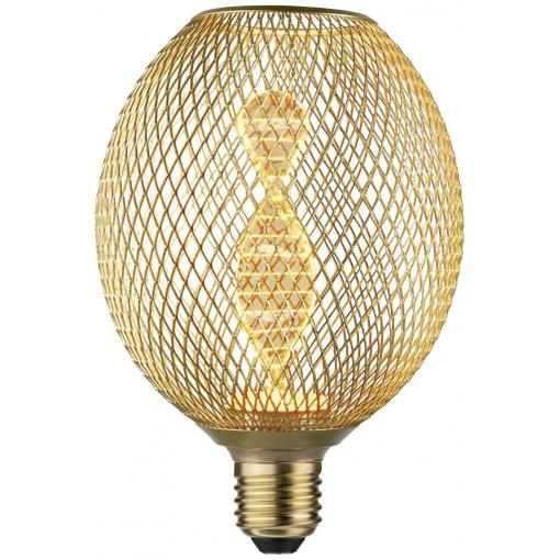 Paulmann 29088 LED E27 Kulové svítidlo se šroubovicí 3.5 W zlatá (Ø x v) 110 mm x 160 mm 1 ks