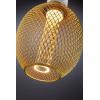 Paulmann 29089 LED E27 Kulové svítidlo se spirálou 4.2 W zlatá (Ø x v) 110 mm x 160 mm 1 ks