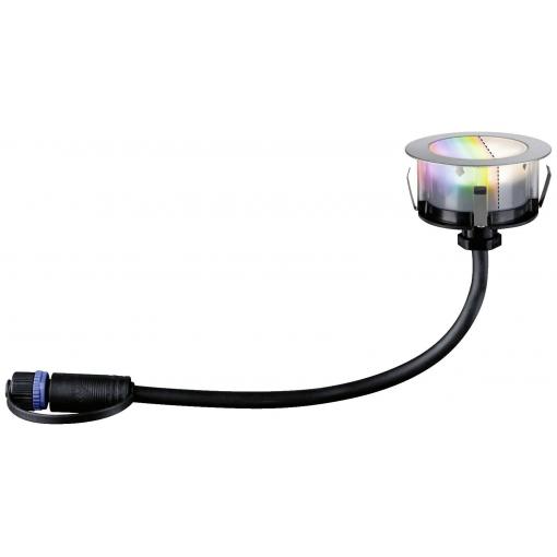 Paulmann Floor 94751 Osvětlovací systém Plug&Shine LED vestavné svítidlo (rozšíření) LED 2 W RGBW nerezová ocel