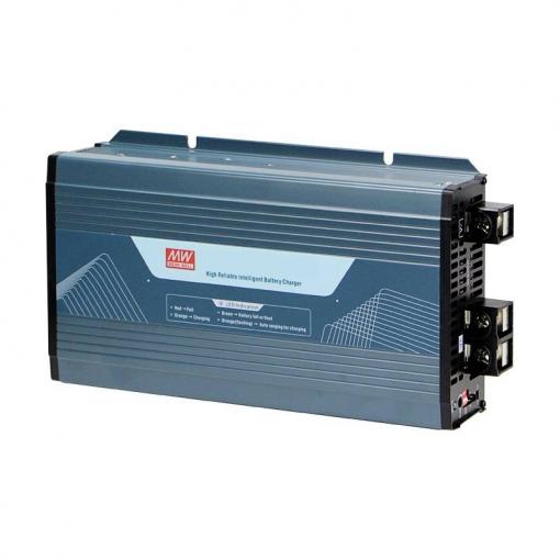 MEAN WELL nabíječka olověných akumulátorů NPB-1200-24 24 V Nabíjecí proud (max.) 36 A