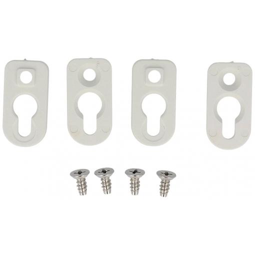 Hammond Electronics 1556FOOTGY-4 Mounting foot plast ABS šedá (d x š x v) 51 x 51 x 5 mm 4 ks