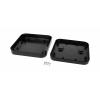 Hammond Electronics 1556FBK univerzální pouzdro 160 x 160 x 45 plast ABS zpomalující hoření černá 1 ks