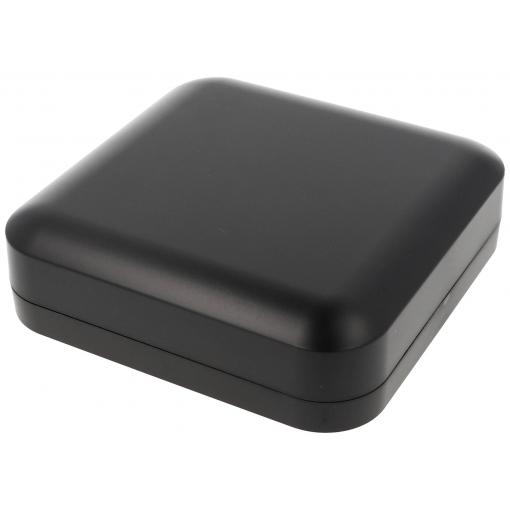 Hammond Electronics 1556FBK univerzální pouzdro 160 x 160 x 45 plast ABS zpomalující hoření černá 1 ks