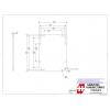 Hammond Electronics 1556GPL Vnitřní destička (d x š) 142 mm x 185 mm hliník 1 ks