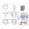 Hammond Electronics 1556GGY univerzální pouzdro 200 x 160 x 45 plast ABS zpomalující hoření šedá 1 ks