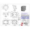 Hammond Electronics 1556GAGY univerzální pouzdro 200 x 160 x 70 plast ABS zpomalující hoření šedá 1 ks