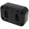 Hammond Electronics 1556CBK univerzální pouzdro 120 x 80 x 45 plast ABS zpomalující hoření černá 1 ks