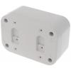 Hammond Electronics 1556CAGY univerzální pouzdro 120 x 80 x 60 plast ABS zpomalující hoření šedá 1 ks