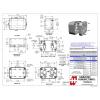 Hammond Electronics 1556CABK univerzální pouzdro 120 x 80 x 60 plast ABS zpomalující hoření černá 1 ks