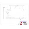 Hammond Electronics 1556EPL Vnitřní destička (d x š) 145 mm x 102 mm hliník 1 ks