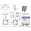 Hammond Electronics 1556EBK univerzální pouzdro 160 x 120 x 45 plast ABS zpomalující hoření černá 1 ks