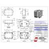 Hammond Electronics 1556EAGY univerzální pouzdro 160 x 120 x 70 plast ABS zpomalující hoření šedá 1 ks