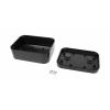 Hammond Electronics 1556EABK univerzální pouzdro 160 x 120 x 70 plast ABS zpomalující hoření černá 1 ks
