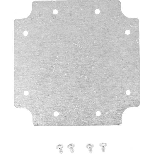 Hammond Electronics 1556DPL Vnitřní destička (d x š) 105 mm x 105 mm hliník 1 ks