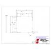 Hammond Electronics 1556HPL Vnitřní destička (d x š) 180 mm x 180 mm hliník 1 ks