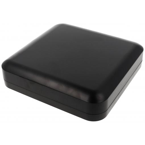 Hammond Electronics 1556HBK univerzální pouzdro 200 x 200 x 45 plast ABS zpomalující hoření černá 1 ks