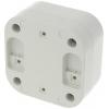 Hammond Electronics 1556BGY univerzální pouzdro 80 x 80 x 45 plast ABS zpomalující hoření šedá 1 ks