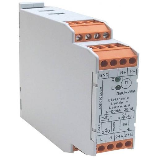 Appoldt W-DC5A reverzní stykač DC obvod 5 A s LED diodou 1 ks