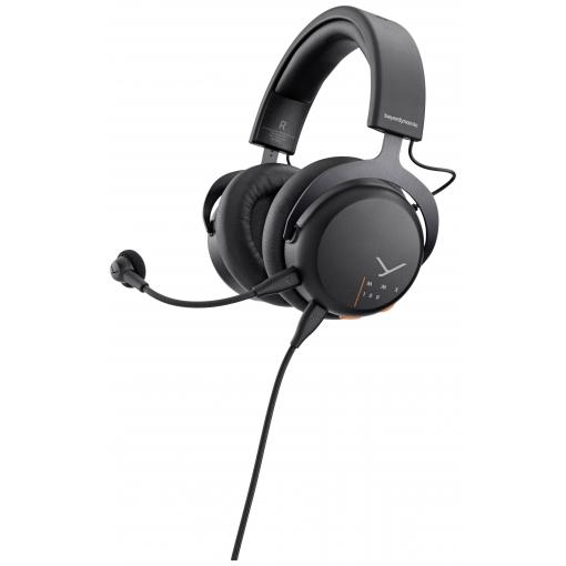 beyerdynamic MMX 100 Gaming Sluchátka Over Ear kabelová stereo černá Redukce šumu mikrofonu regulace hlasitosti, Vypnutí zvuku mikrofonu