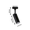 Paulmann Tubo svítidla do lištových systémů (230 V) URail 4 W LED černá (matná)