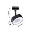 Paulmann Circle svítidla do lištových systémů (230 V) URail 5 W LED černá (matná)