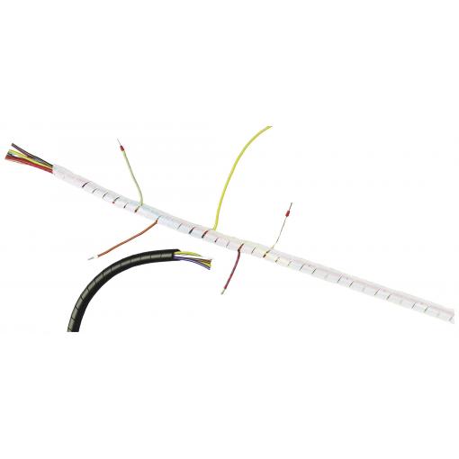 HELU 96891-25 6mm ochranná spirála pro kabely 5 do 20 mm oranžová 25 m