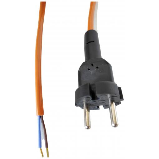 HELU 84665-1 napájecí síťový kabel oranžová 5 m