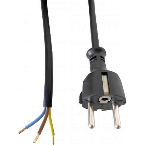 HELU 84464-1 napájecí síťový kabel černá 2 m