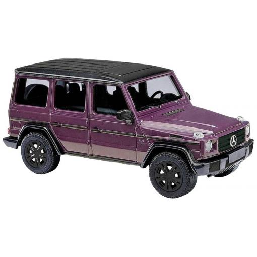 Busch 51474 H0 model osobního automobilu Mercedes Benz Třída G Edition 35 fialová