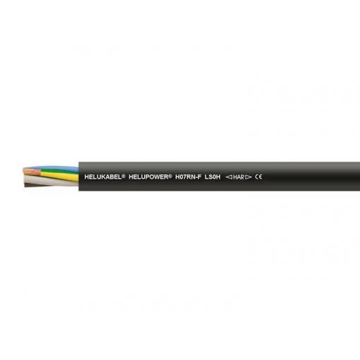 HELU 30809-100 kabel s gumovou izolací 7 G 2.5 mm², 100 m, černá