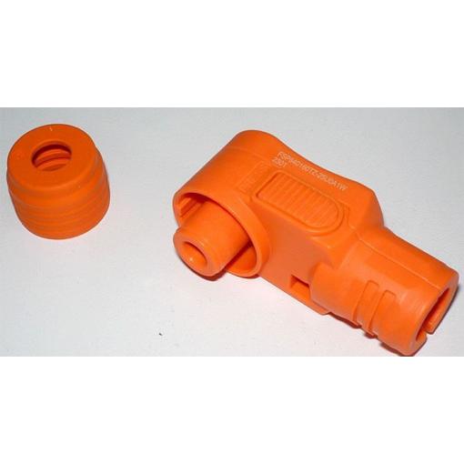 Napájecí konektor FSP840160TZ pro LiFePO4 baterie, DTP červený, 7 mm