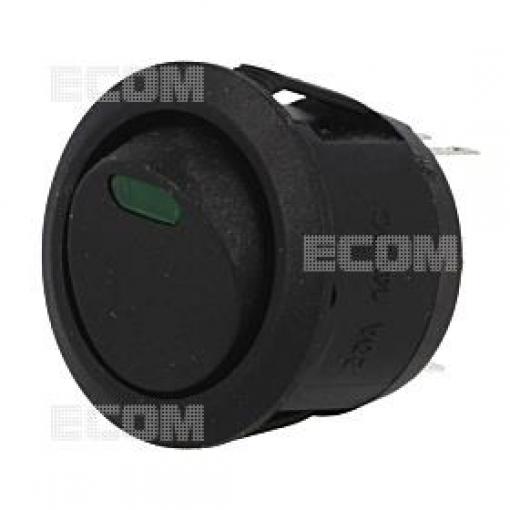 Kolébkový vypínač SCI R13-112LF-02-BBG0-OD-L-3, 12 V / 20 A