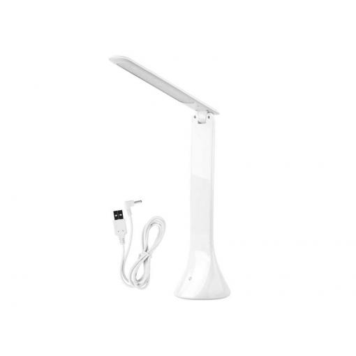 LED stolní lampa  IM811 bílá s USB