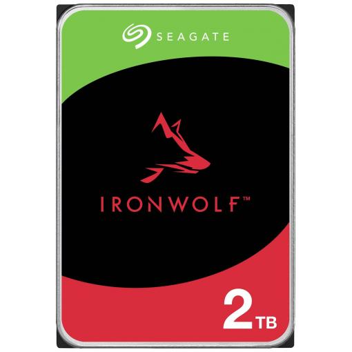 Seagate IronWolf™ 2 TB interní pevný disk 8,9 cm (3,5) SATA III ST2000VN003 Bulk