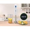 Braun HB101AI-MQ10.201MWH tyčový mixér 450 W bez BPA, s mixovacím náčiním bílá