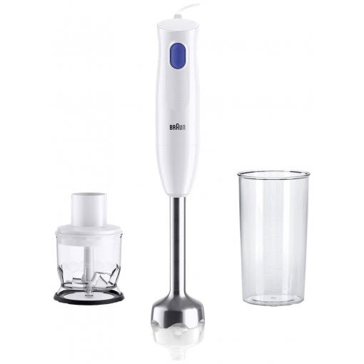 Braun HB101AI-MQ10.201MWH tyčový mixér 450 W bez BPA, s mixovacím náčiním bílá
