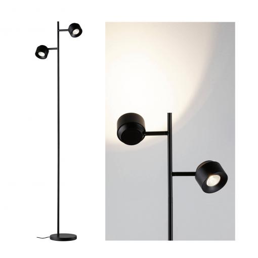 Paulmann Pane I 79775 LED stojací lampa se světlem pro čtení LED 3 W černá