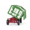 Wiking 077866 Spur 1 model přívěsu Kröger HKD 302, bílá