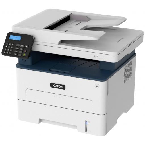 Xerox B 225 multifunkční tiskárna laserová černobílá A4 tiskárna, skener, kopírka ADF, Wi-Fi, USB, LAN, duplexní