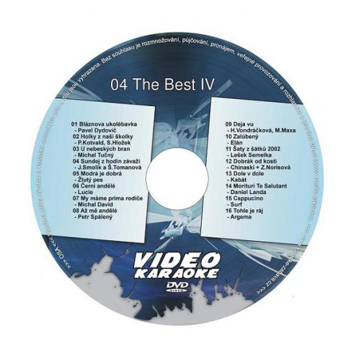 Karaoke DVD THE BEST IV