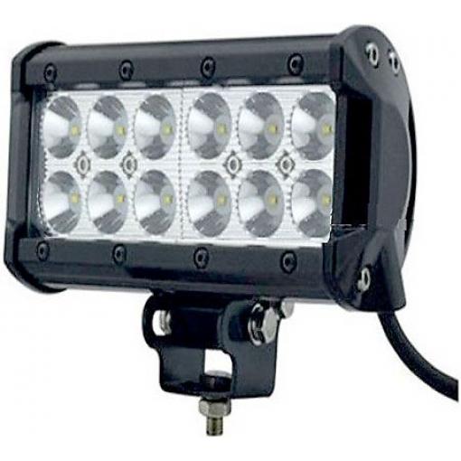 Světelná lišta LED 10-30V/36W l=17cm, chybí šrouby pro držák