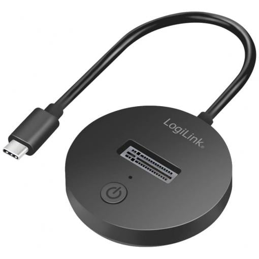 LogiLink QP0032 USB-C™ (USB 3.2 Gen 2) M.2 PCIe NVMe 1 port dokovací stanice pro pevný disk