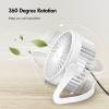 LogiLink UA0402 USB ventilátor 2 W (Ø x v) 12.7 cm x 115 mm bílá natáčecí