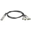 Digitus DN-81322 optické vlákno / SFP+ optické vlákno, PC kabel 2 m černá [1x QSFP+ - 4x SFP+ ]