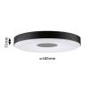 Paulmann 79518 Pane II LED stropní svítidlo LED 23 W černá, šedá