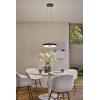 Paulmann Pane II 79517 LED závěsný lustr LED 22 W černá, šedá