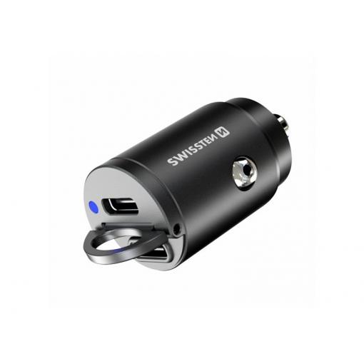 Autoadaptér SWISSTEN 20111900 Nano 45W Black