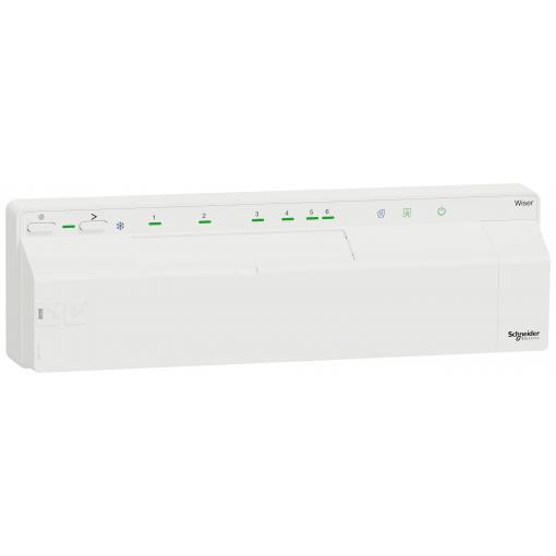 Schneider Electric Wiser CCTFR6600 Rozvodná lišta podlahového topení